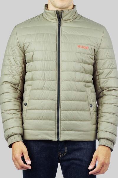 HUGO Marka Logolu Erkek Mont Yeşil