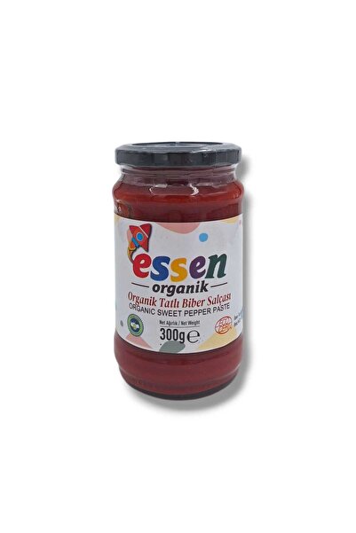 Essen Organik Tatlı Biber Salça (TUZSUZ) 300 gr