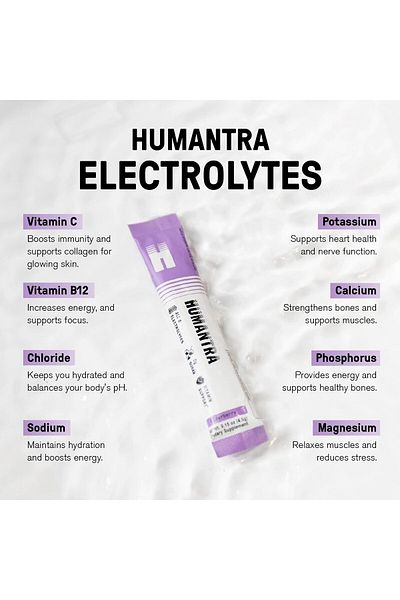 Humantra Humantra Electrolyte Elderberry 90g , 20 SACHETS