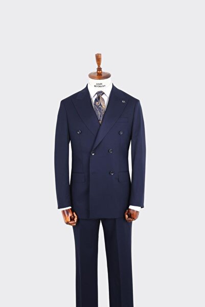 Kadir Büyükkaya Kruvaze Takım Elbise-KAX1250S