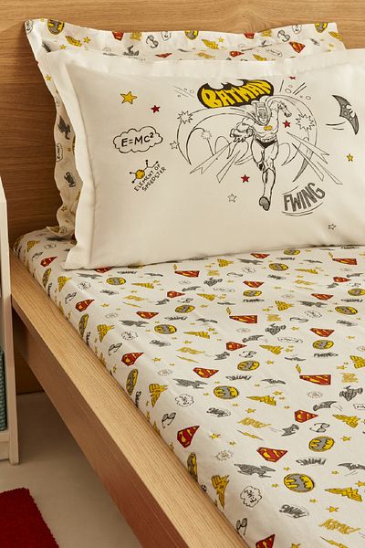 Batman Комплект единични чаршафи Karaca Home Batman Heroes
