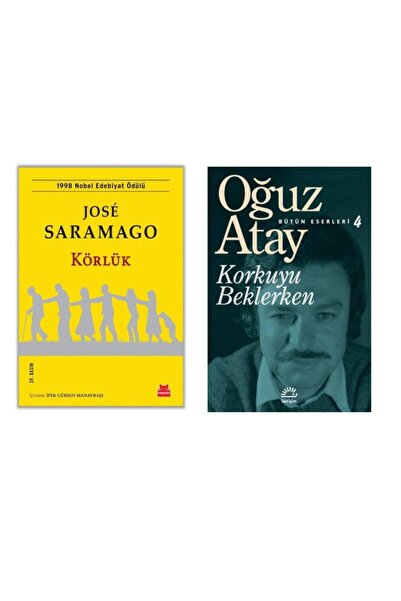 Kırmızı Kedi Yayınları Körlük - Jose Saramago - Korkuyu Beklerken - Oğuz Atay
