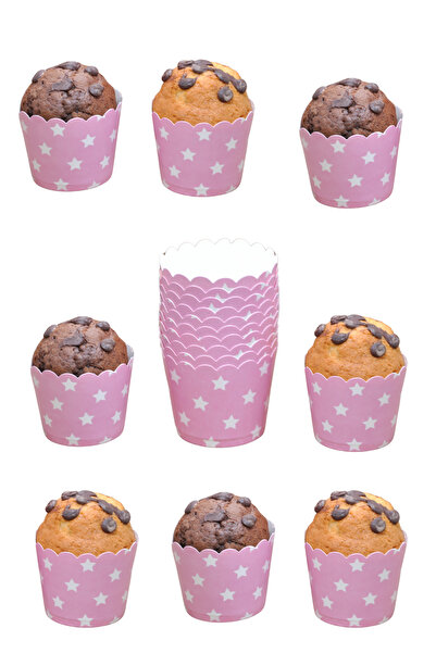 Larenya Cupcake & Cake Molds, Cake Mold with Star Detail and 25