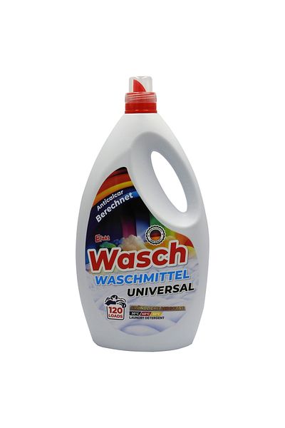 Wasch WASH LIQUID GEL DETERGENT 4.8L UNIVERSAL 120SP