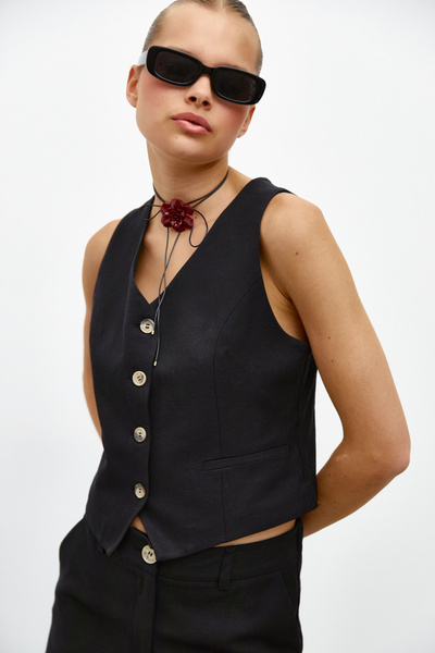 urban focus V-neck Vest