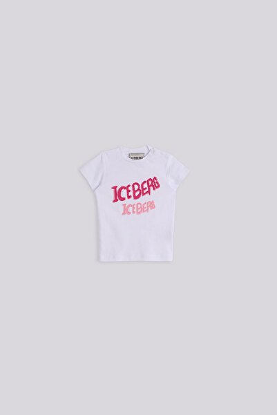 Iceberg BG Store Kız Bebek Beyaz Tshirt