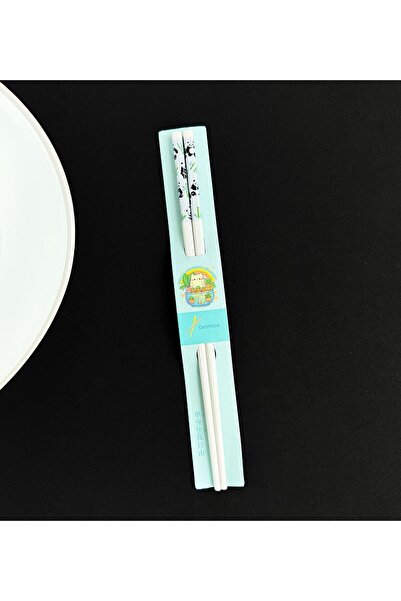 Gift Moda Desenli Metal Chopstick