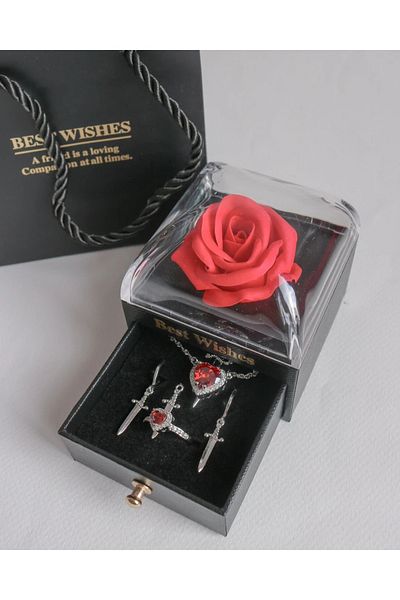Reorah Collection Black Set Jewelry Box-Not Included Products