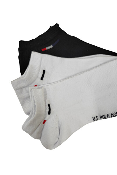 U.S. Polo Assn. U.S. Polo Assn. Erkek 3'lü Patik Çorap JAMES