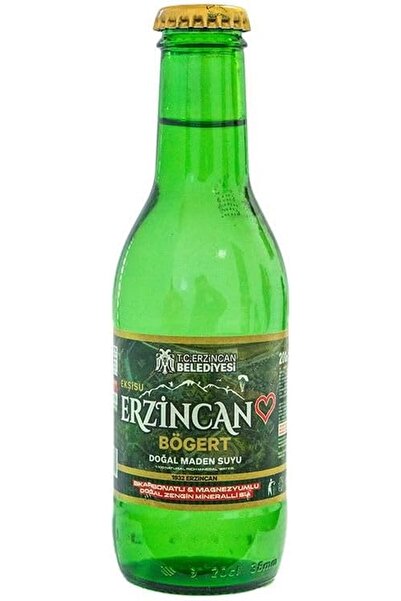 bögert Erzincan Maden Suyu 200 Ml x 5 Koli (120 Şişe)