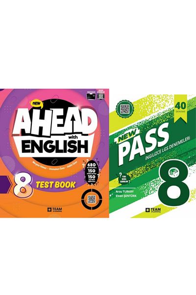 Team Elt Publishing مجموعة تجارب LGS لتمرير كتاب الاختبار 8 إلى الأمام 2025