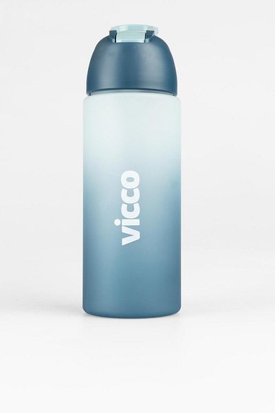 Vicco Navy Blue Water Bottle Locked Lid Tritan Children's Water Bottle Flask 750 ml