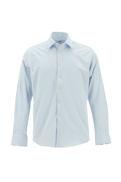 Kiğılı Cămașă clasică din bumbac, cu mânecă lungă, slim fit