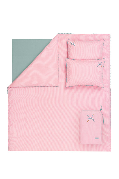 Yataş Terri Double Ranforce Duvet Cover Set - Dusty Rose