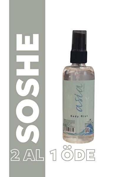 soshe Asia Body Mist Kadın Vücut Spreyi 100 ml