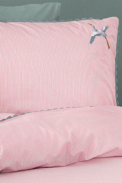 Yataş Terri Single Ranforce Duvet Cover Set - Dusty Rose