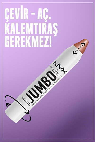 NYX Professional Makeup Epic Wear Liner Sticks Beyaz Göz Kalemi & Jumbo Face Stick Çok Amaçlı Aydınlatıcı Vanilla Ice Cream