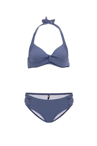 AQUAVİVA Aquaviva Women's Indigo Violet Halter Bikini Set