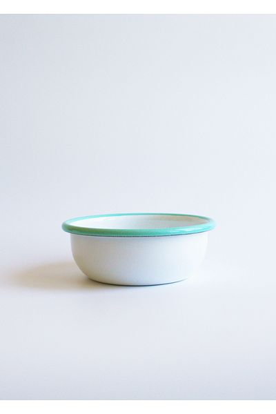 Elifle 12 cm Enamel Children's Bowl - for Soup and Snack Bowl, Multi-Purpose