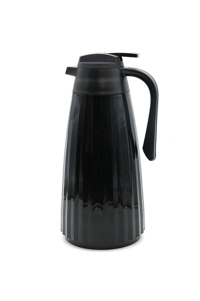 FALEZ Glass Thermos Black 1.5 Lt