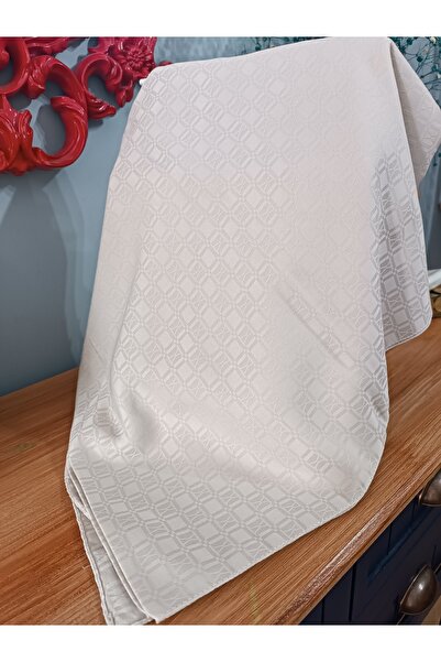 Blotch الحجاب نمط حديث وأنيق أحدث صيحات الموضة مغلقة منقوشة كريم اللون القطن شال