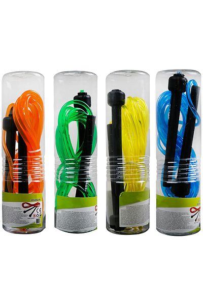 Verahed Adjustable Length Height Jump Rope Fitness Pilates Skipping Rope Tool for Fitness