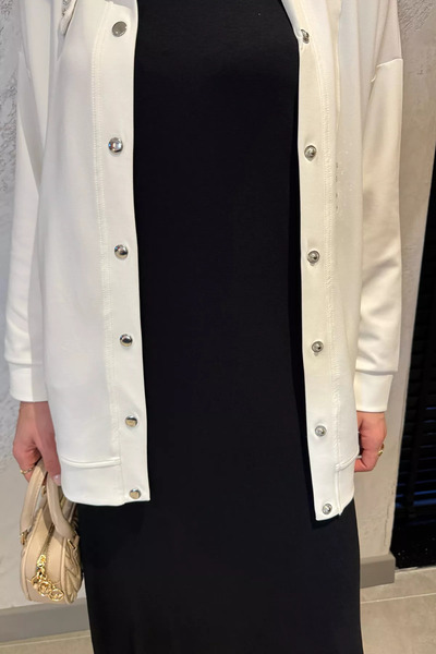 julude Black Crew Neck Zero Sleeve Underwear Dress