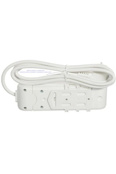 3M مقبس مجموعة Viko Multilet Extension ثلاثي بطول 2 متر