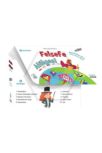 Üçgen Yayıncılık FELSEFE ATÖLYESİ + Felsefe Defteri + Poster Hediyeli