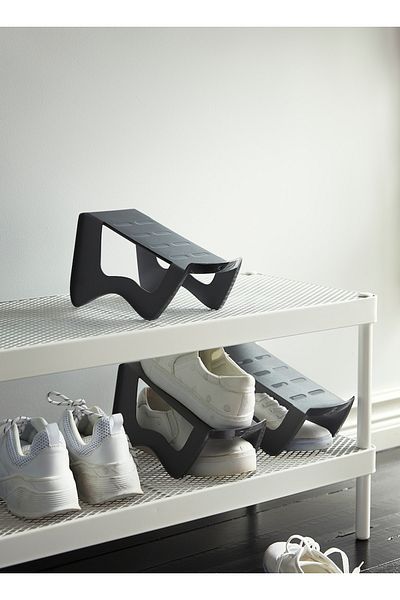 IKEA IKEA MURVEL Shoe organizer, grey, 14x14x24 cm