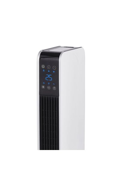 Zilan Aeroterma ceramica turn Zilan ZLN2069 Alb, 2200W, Ecran cu atingere, Timer 8H