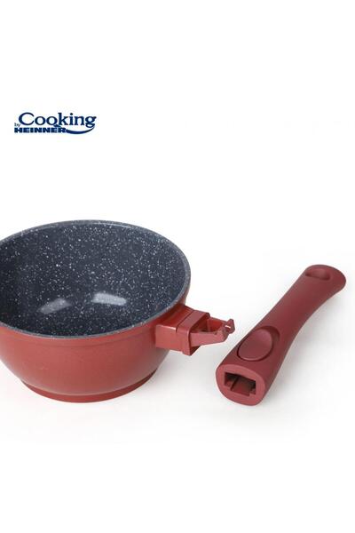 Cooking by Heinner CAST ALUMINUM SAUCEPAN+LID 16x8.2 CM, 1.3 L, CALABRIA