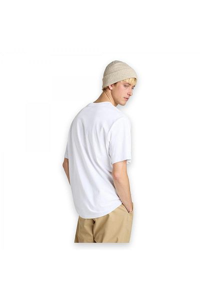 Vans Ανδρικό μπλουζάκι Vn000p56 Salton Loose Ss Off-White