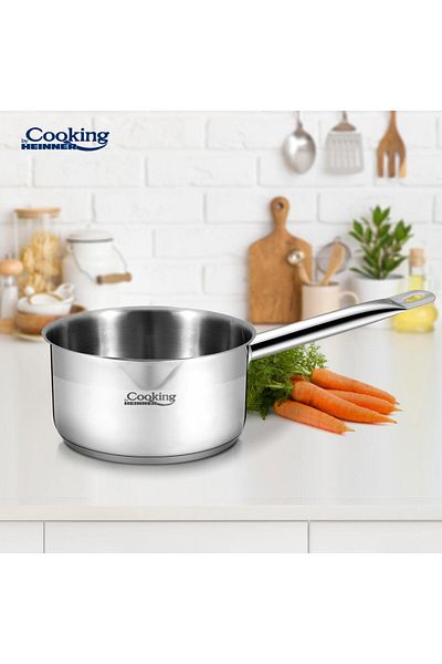 Cooking by Heinner STAINLESS STEEL PAN 16 x 8 CM, 1.5 L, MAESTRO