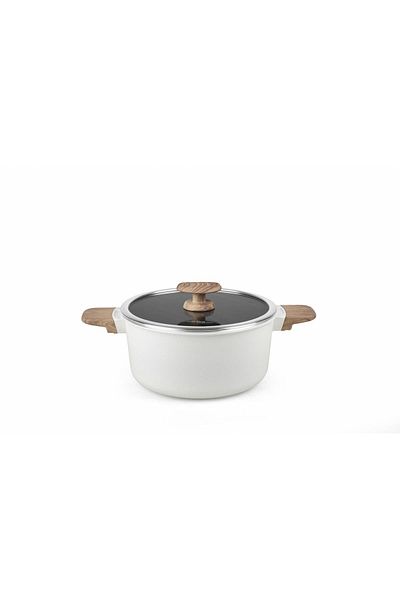 Cooking by Heinner ALUMINUM PAN+LID 20 x 9.5 CM, 2.5 L, WILD STONE