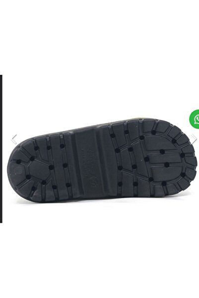 WOSSE Sonimix Zenne  Yeni Altın Büyük Çift Tokalı Lux Eva Terlik