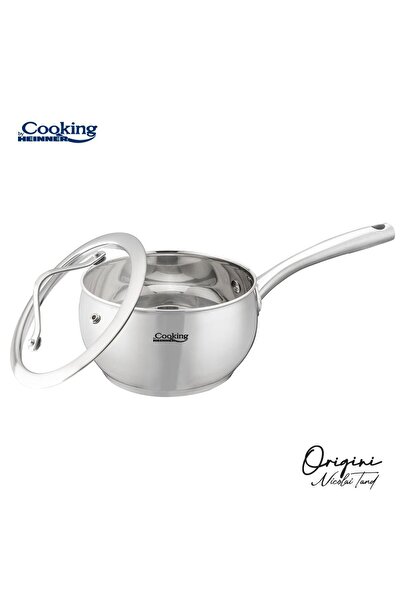 Cooking by Heinner STAINLESS STEEL CASSEROLE + LID 16X9CM, 1.8 L, NICOLAI TAND
