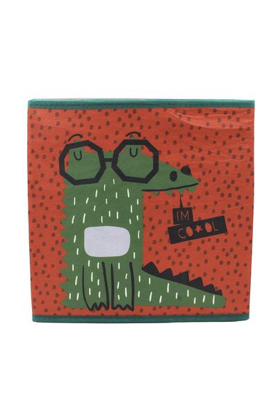 BM GİFT DESİGN Crocodile pet storage box 30x30 cm