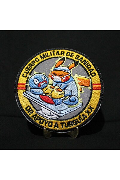 İNCİRLİKCOİN Askeri Sağlık Kolordusu İspanyol Peç - Yama - Cuerpo Militar De ...