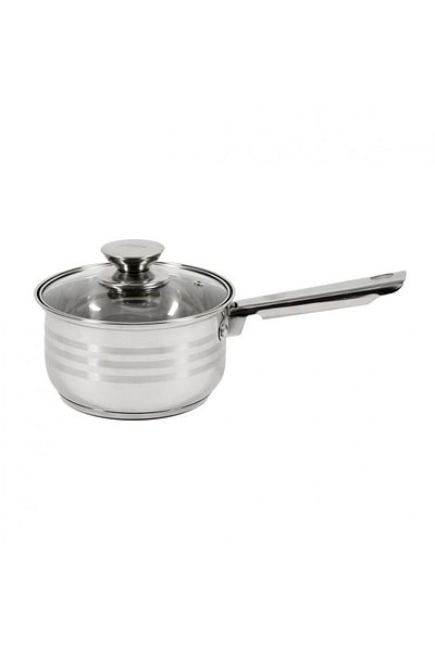 Cooking by Heinner STAINLESS STEEL PAN + LID 16 x 9.5 CM, 1.9 L, MYRA