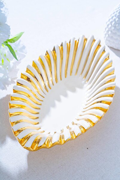 ACAR Alba Dekoratif Oval Sunum Tabak - 42 cm