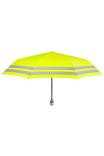 Perletti Reflective yellow umbrella, Perletti, 59x104 cm, Perletti Technology collection