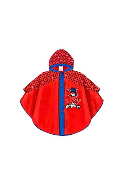 Perletti Raincoat for girls, Perletti, 3-6 years, 98-116 cm, Ladybug – Miraculous collection