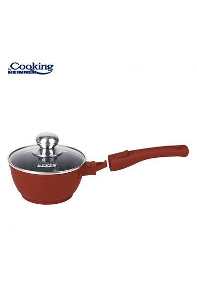 Cooking by Heinner CAST ALUMINUM SAUCEPAN+LID 16x8.2 CM, 1.3 L, CALABRIA