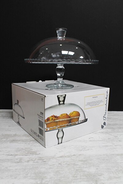 Paşabahçe 95200 Model Plain Cake Plate - Footed