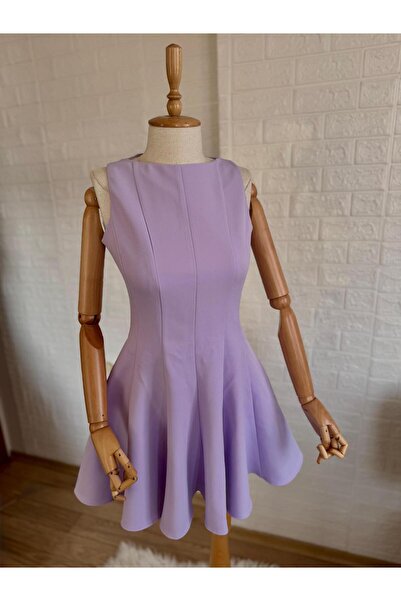 FK PYNAPPEL MİNİ ELBİSE LİLA