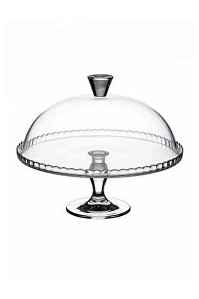 Paşabahçe Cake Cake Jar Presentation Plate with Lid 95200