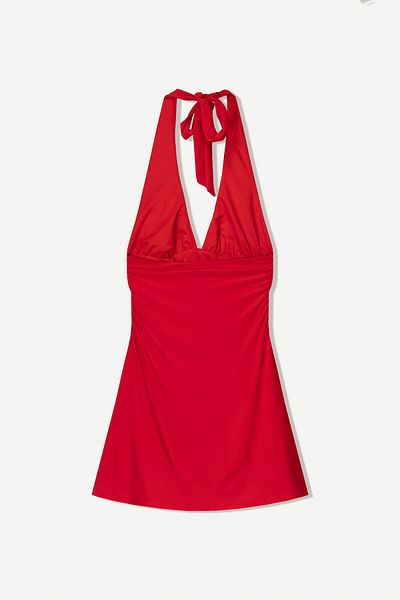 Bershka Halter mini dress