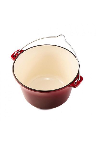 Cooking by Heinner CAST IRON KETTLE, ENAMELLED, 22 x 13 CM, 3 L