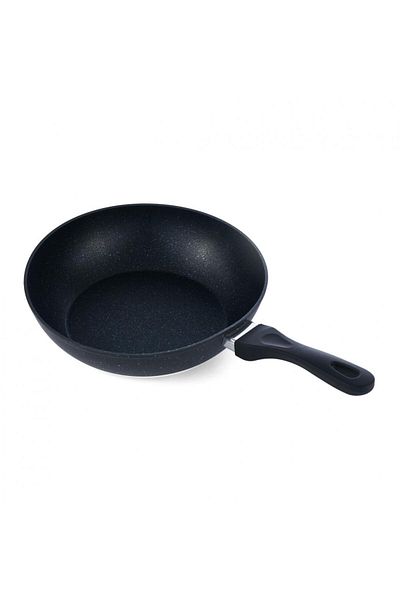 Cooking by Heinner ALUMINUM WOK PAN 30 x 8 CM, BLACK SAND